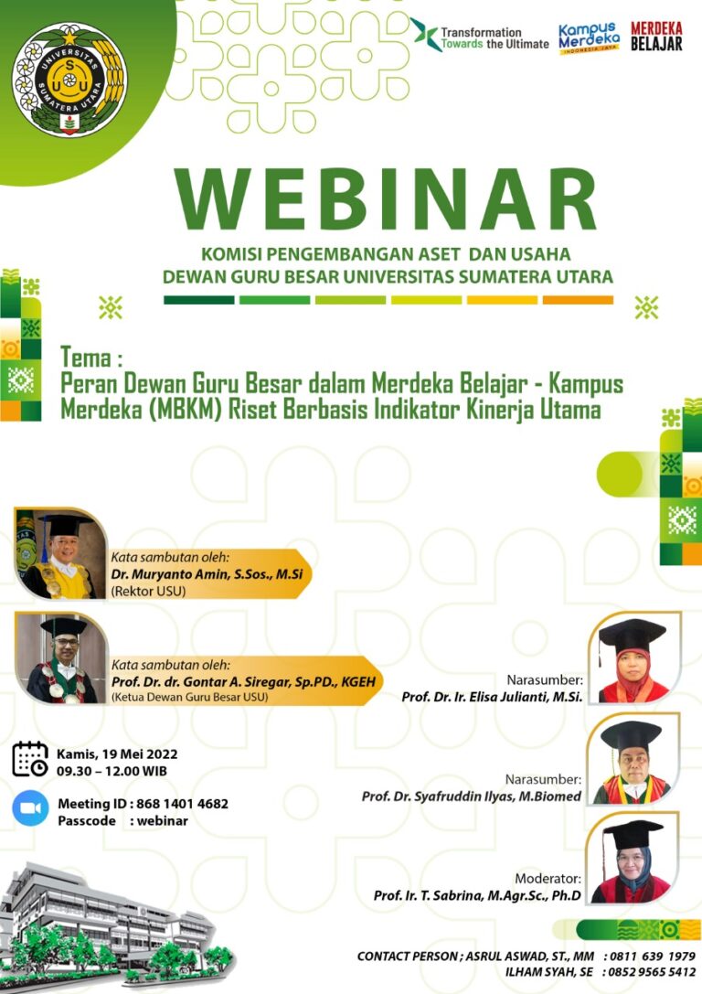 Read more about the article Webinar “Peran Dewan Guru Besar Dalam Merdeka Belajar – Kampys Merdeka (MBKM)