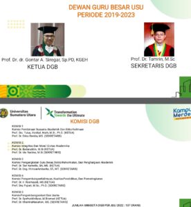 Read more about the article Dewan Guru Besar USU Periode 2019-2023